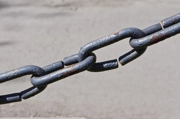   old iron chain — Stok fotoğraf